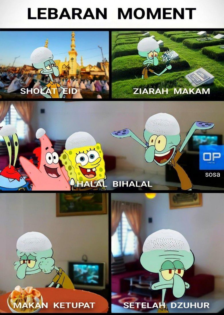 6. Percaya gak percaya, Pasti semua mengalaminya setiap lebaran