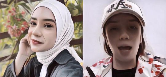 Putri Anne Makin Berani Tampil Lepas Hijab Sambil Live, Rambut Panjangnya Bikin Salfok