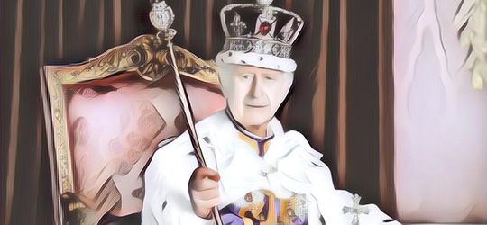 Heboh Ada Sosok Berjubah Bak Malaikat Maut di Penobatan Raja Charles