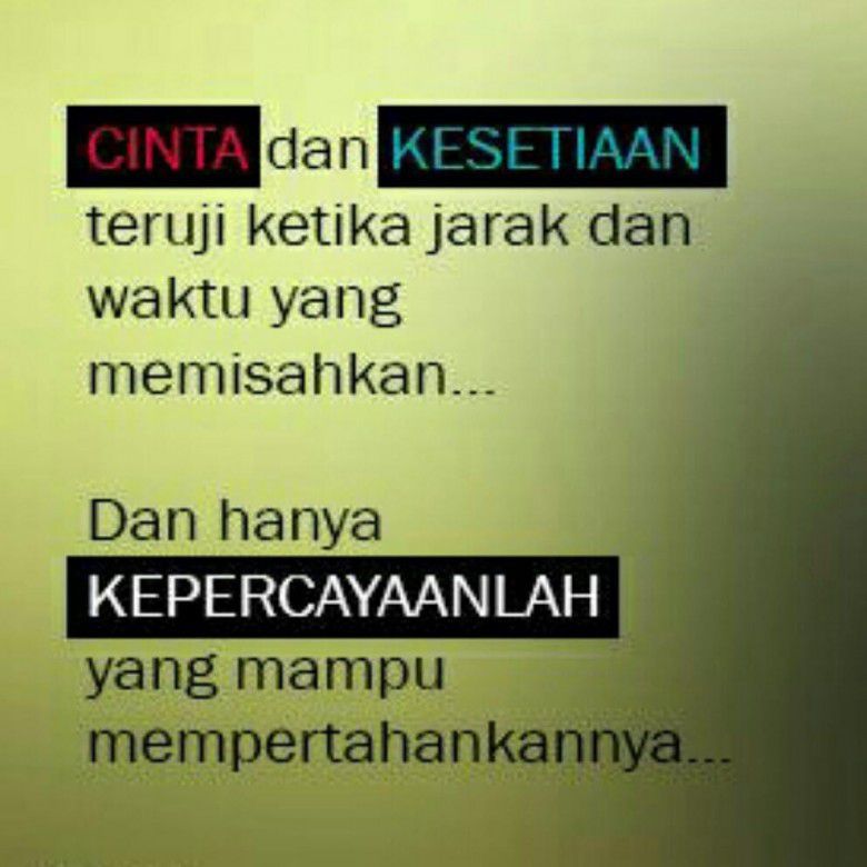 Apa yang mampu mempertahankan cinta?