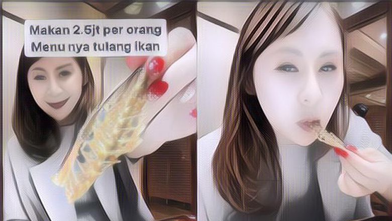 Cuma Makan Tulang Ikan dan Kepala Udang, Wanita Ini Sampai Keluarkan Uang Rp 2,5 Juta