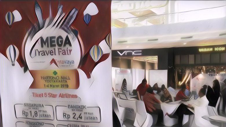 Tengok Keseruan Mega Travel Fair 2019 di 9 Kota, Tiket Pesawat Harganya Murah Kebangetan!