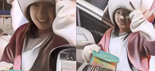 Pengamen Badut Cilik Ini Jadi Viral Karena Parasnya yang Cantik, Netizen Heboh Ingin Adopsi