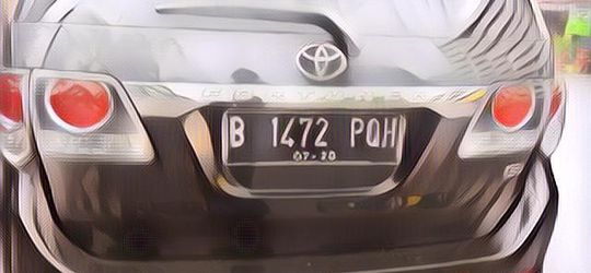 Terungkap Kenapa Plat Nomor Kendaraan di Jakarta dan Sekitarnya Diawali Huruf B