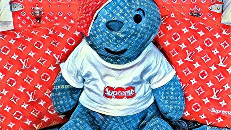 Kolaborasi Louis Vuitton dan Supreme Meluncurkan Pudsey Bear