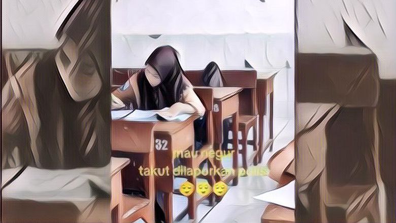 Viral Siswa Cuma Tiduran Saat Kelas, Guru Gak Mau Tegur Karena Takut Dilaporkan Polisi