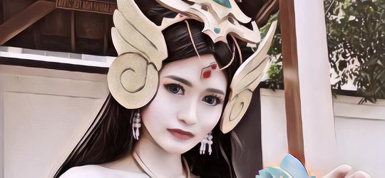 Kosplayer Mobile Legend , Duh Salah Fokus Deh!