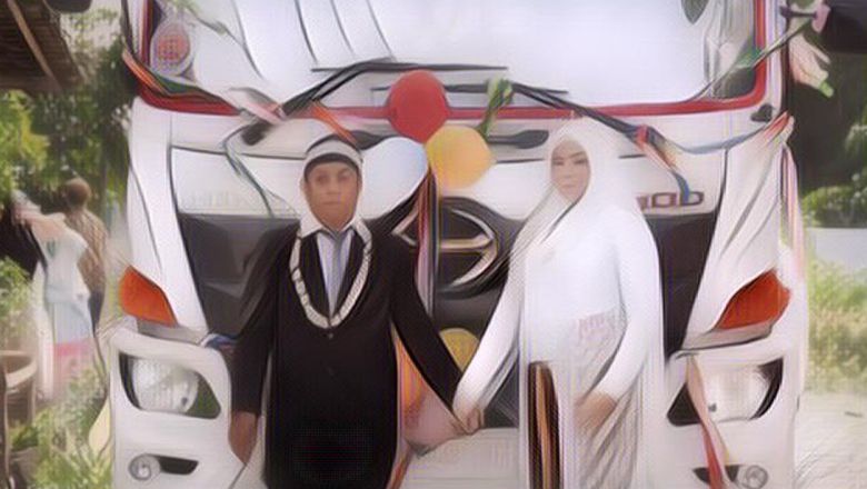 Heboh Pengantin Pria Yang Kasih Seserahan Berupa Truk Hino Ranger 500