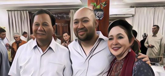 Foto–foto Pernikahan Prabowo-Titiek Soeharto, Kembali Bersatu Usai Pilpres?