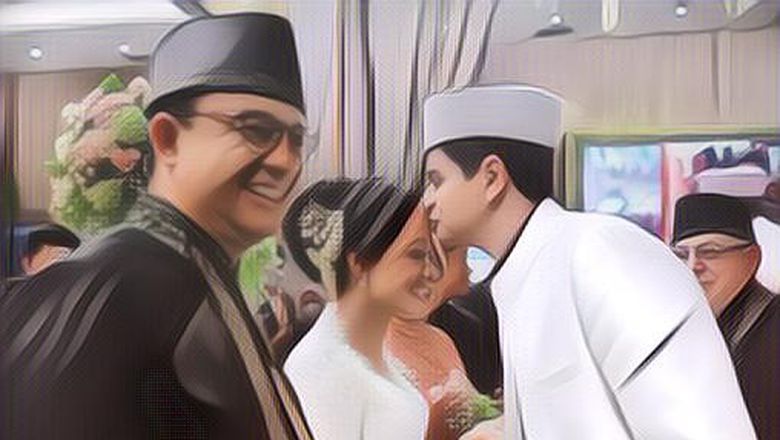 Pesan Romantis Anies Baswedan untuk Anak dan Menantunya Sebagai Pengantin Baru