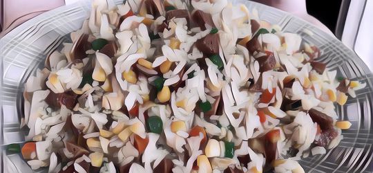 Udah Mulai Ngantor? Yuk Bikin Bekal Nasi Goreng Jagung Ayam yang Enak dan Praktis Ini!