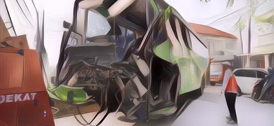 Study Tour Makan Korban Lagi, Sebuah Bus Bawa Siswa SMP Kecelakaan di Tol Jombang