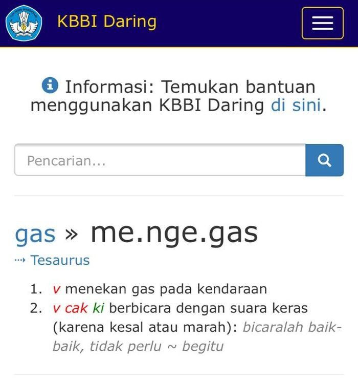 #8 Mengegas