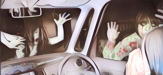 Rasakan Sensasi Ketakutan Di Wahana Horor Drive-Thru di Jepang