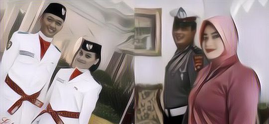 So Sweet Abis! Pasangan Ini Berjodoh Saat Jadi Paskibra Di Istana Negara