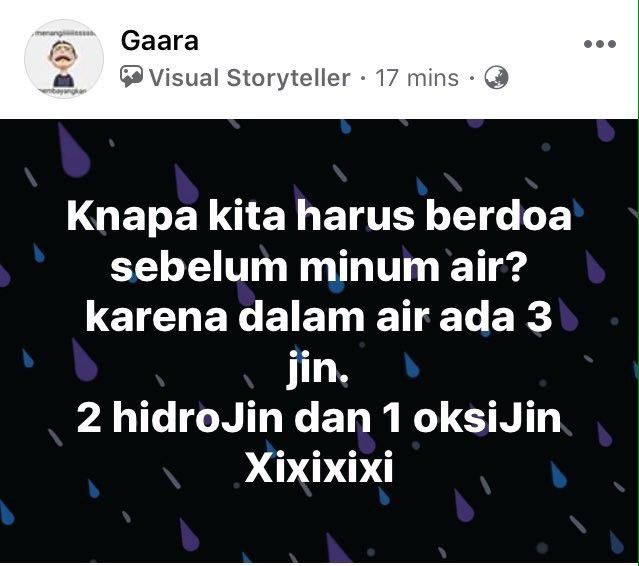 4. Sebuah plesetan yang sangat tidak tertebak