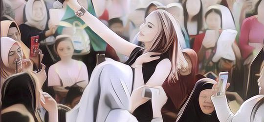 Di Tengah Hujan Hujatan, Lucinta Luna Tetap Disuport Teman, Termasuk Ria Ricis