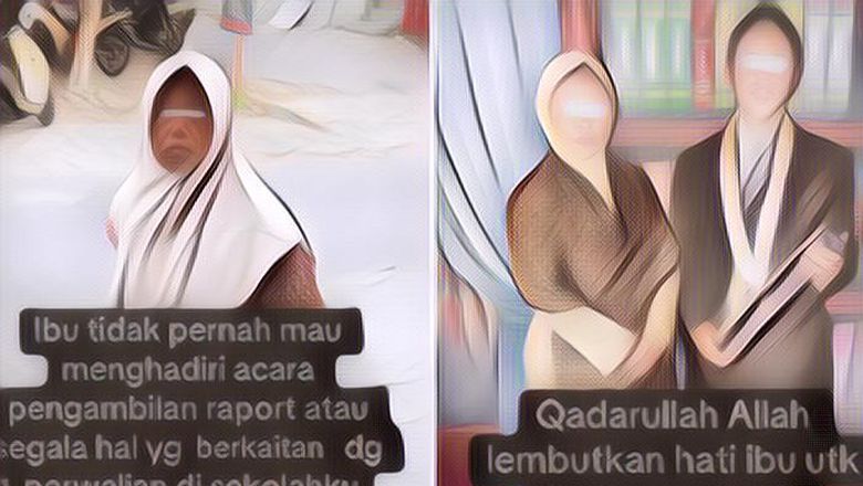 Seorang Pria Curhat Alasan Ibunya Tak Pernah Mau Ambil Rapor di Sekolah, Netizen Auto Mewek