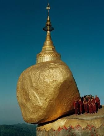 #2 The Golden Boulder, Myanmar