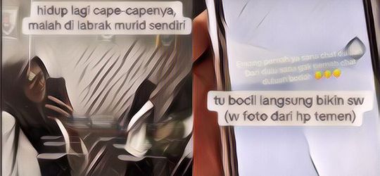 Viral Seorang Bocah SD Melabrak Gurunya Gara-Gara Cemburu, Begini Kronologinya