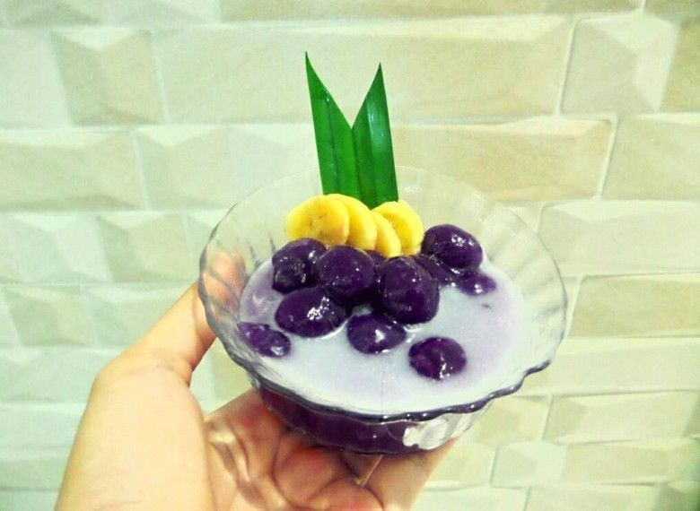 3. Candil Berbahan Ubi Ungu