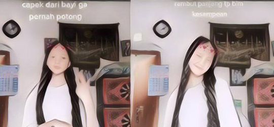 Wanita Ini Dijuluki Rapunzel Lokal Karena Tak Pernah Potong Rambut Selama 19 Tahun