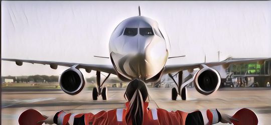 Mengintip Gaji Tukang Parkir Pesawat Perempuan yang Bikin Melongo