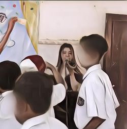 Gak Habis Pikir! Ada Siswa SD di Tulungagung yang Joget Sambil Nyawer Biduan di Acara Perpisahan, Gurunya Jadi Sorotan