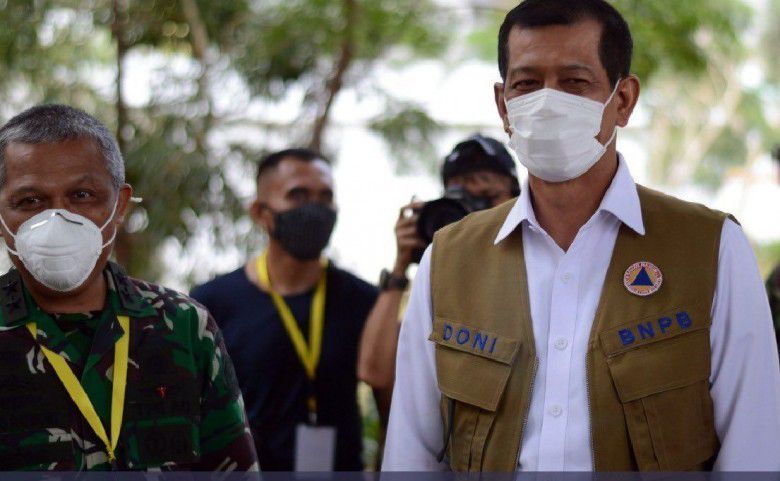 5. Bantuan masker dari Satgas Covid-19
