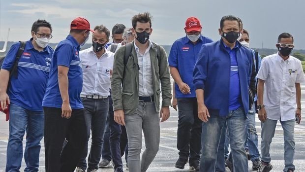 Pembangunan Sirkuit Mandalika Rampung 70%