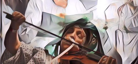 Jalani Operasi, Perempuan Ini Tetep Main Biola Biar Kemampuan Musiknya Gak Hilang
