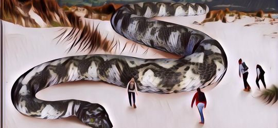 Kuasa Tuhan dan Misteri Ular Raksasa Penyelamat Seorang Nenek Saat Tsunami Aceh