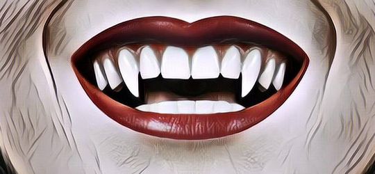 Niat Bikin Makeup Gigi Ala Vampir, Wanita Ini Nekat Pakai Eyeliner di Gigi, Alhasil Gak Bisa Dihapus