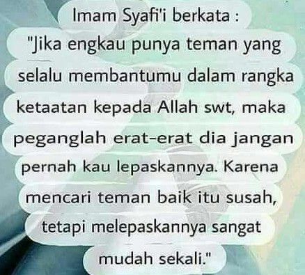 Petuah saat mencari teman 