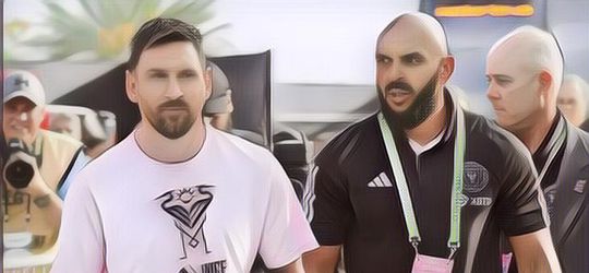 Bodyguard Lionel Messi Ternyata Mantan Pasukan Angkatan Laut Amerika, Sosoknya Sangar Banget