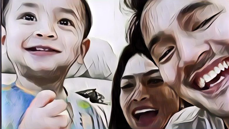 Beredar Video Gala Sky Tiba-tiba Tersenyum Panggil Mama, Mendadak Viral dan Bikin Adik Ipar Vanessa Angel Terkejut