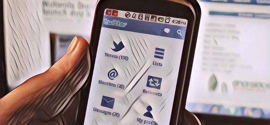 Tombol Toggle Kronologis untuk App Twitter di Android