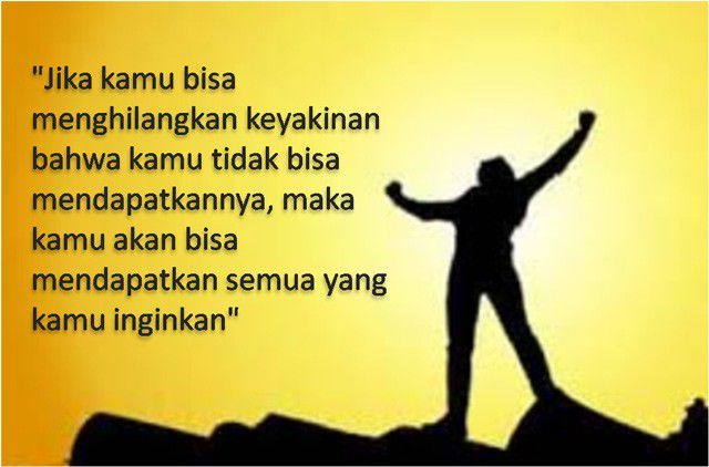 Harus bisa menghilangkan hal buruk ini.