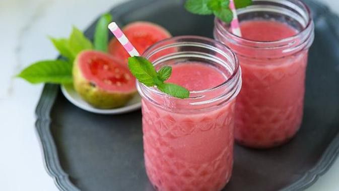 6. Jus Jeruk atau Jambu Biji