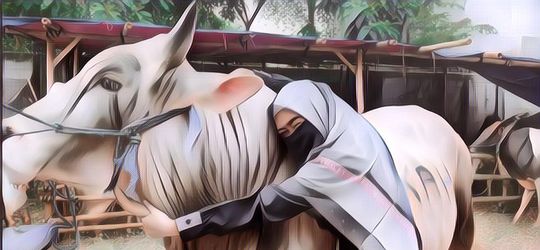 Bahagianya Ria Ricis, Cerita Sapi Kurban yang Lakukan Perawatan Jelang Disembelih di Idul Adha