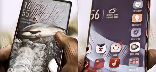 Oppo Perlihatkan Prototipe Ponsel Layar Lengkung yang Hilangkan Bezel