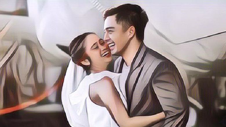 Akhirnya Menikah Usai 11 Tahun Pacaran, Gritte Agatha Langsung Pamer Ciuman Mesra Sama Suami