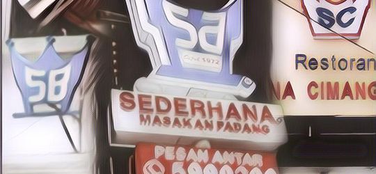Jangan Terkecoh! Ini Arti Kode SA, SB, SC Di Logo RM Padang Sederhana, Mana Yang Asli Ya?