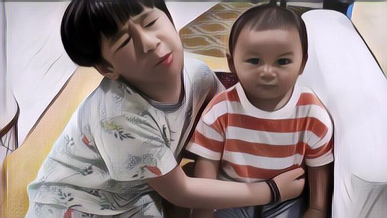 Cute Banget, 5 Potret Keakraban Rafathar dengan Kiano Tiger Wong, Kayak Kakak dan Adik