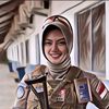 7 Potret Hikma Nur Syafa, Polwan Cantik Berhijab yang Bertugas di Afrika