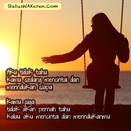 Punya cinta bertepuk sebelah tangan? Gunakan kata-kata ini untuk status Wa aja.