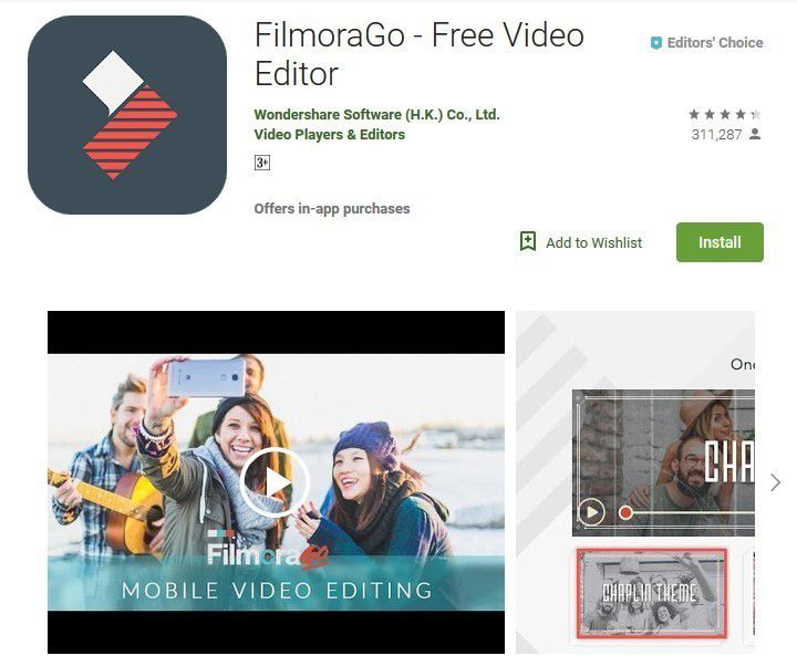 1. FilmoraGo