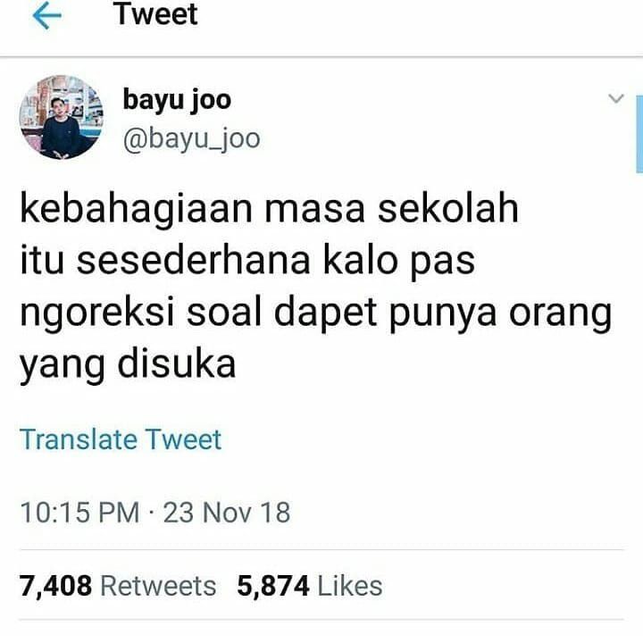 Kebahagiaan masa sekolah