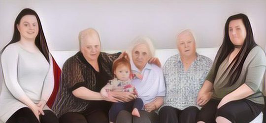 Super Langka! 6 Generasi Keluarga Ini Hidup Dalam Waktu Yang Sama