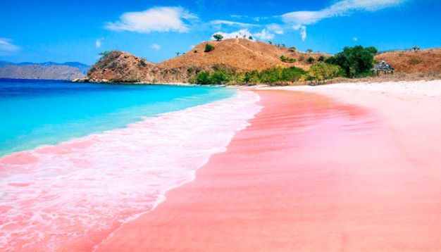 2. Pantai Merah Muda